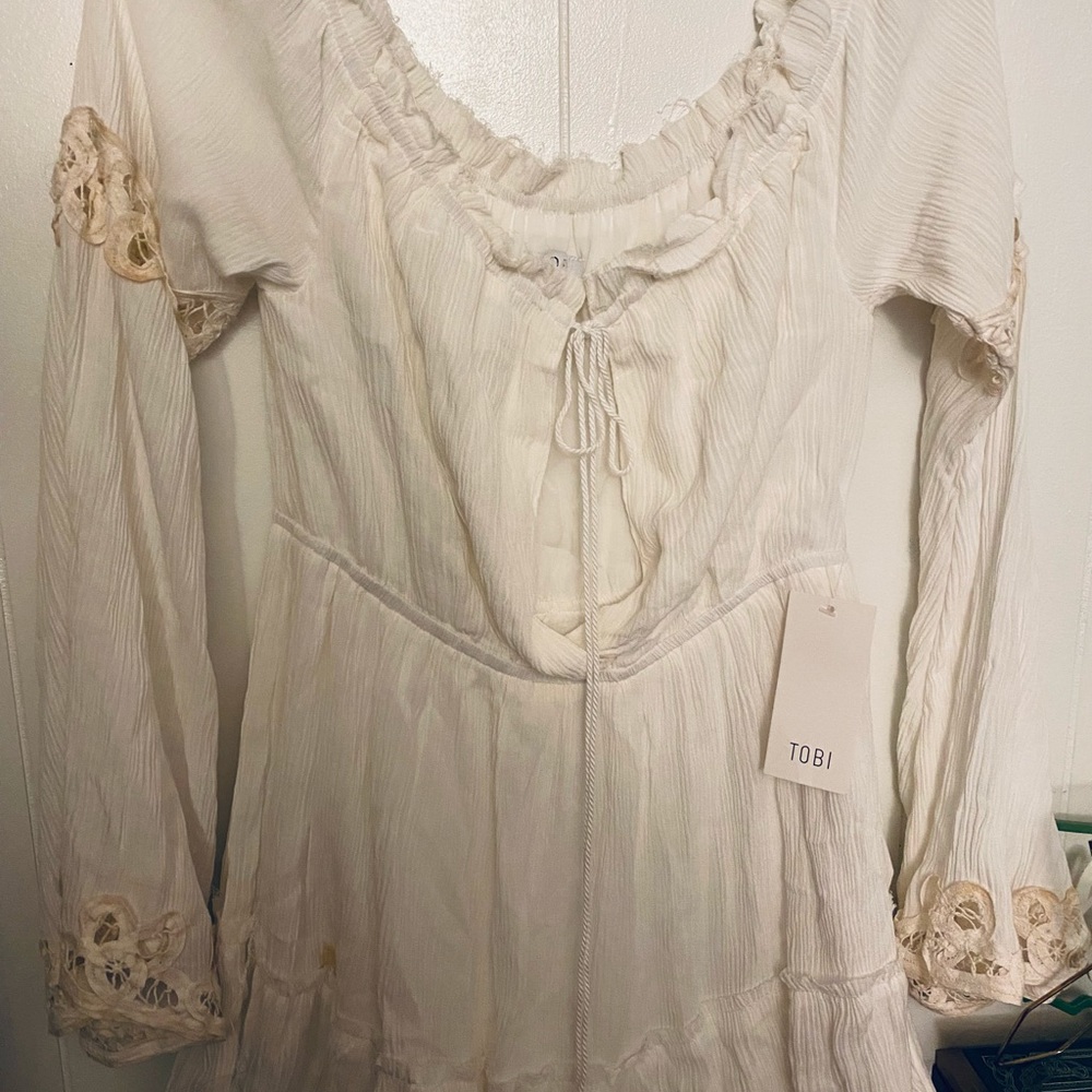 Tobi off shoulder dress